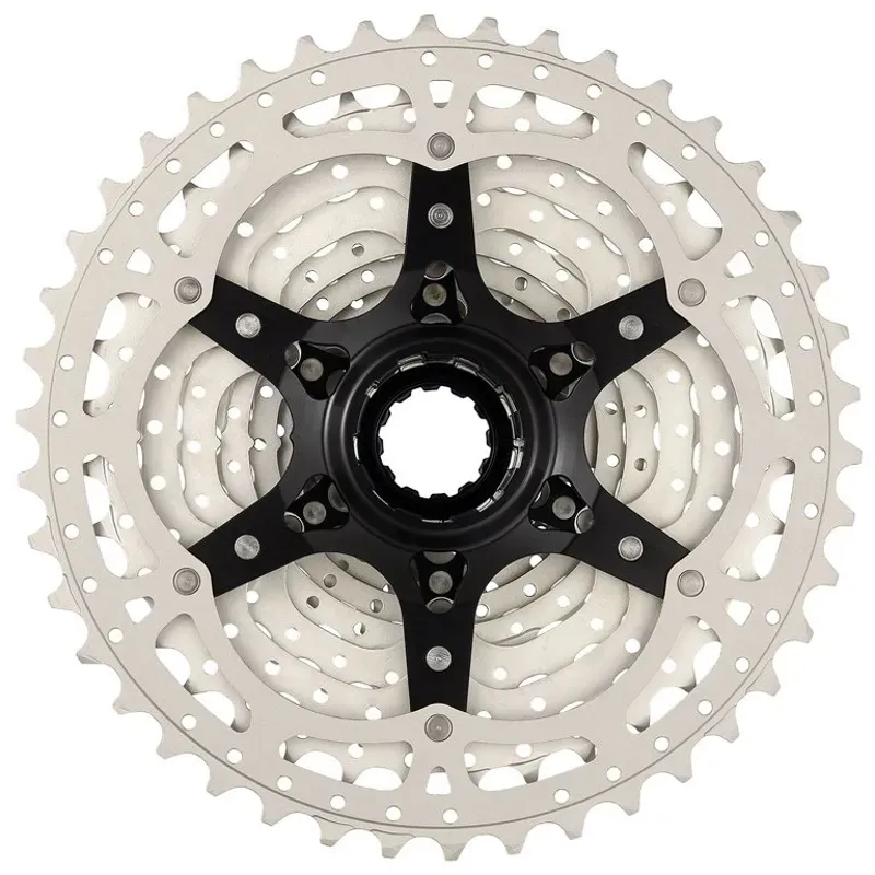 SunRace CSMS3 10-speed 11-46-tooth MTB Cassette in Metallic Silver-1