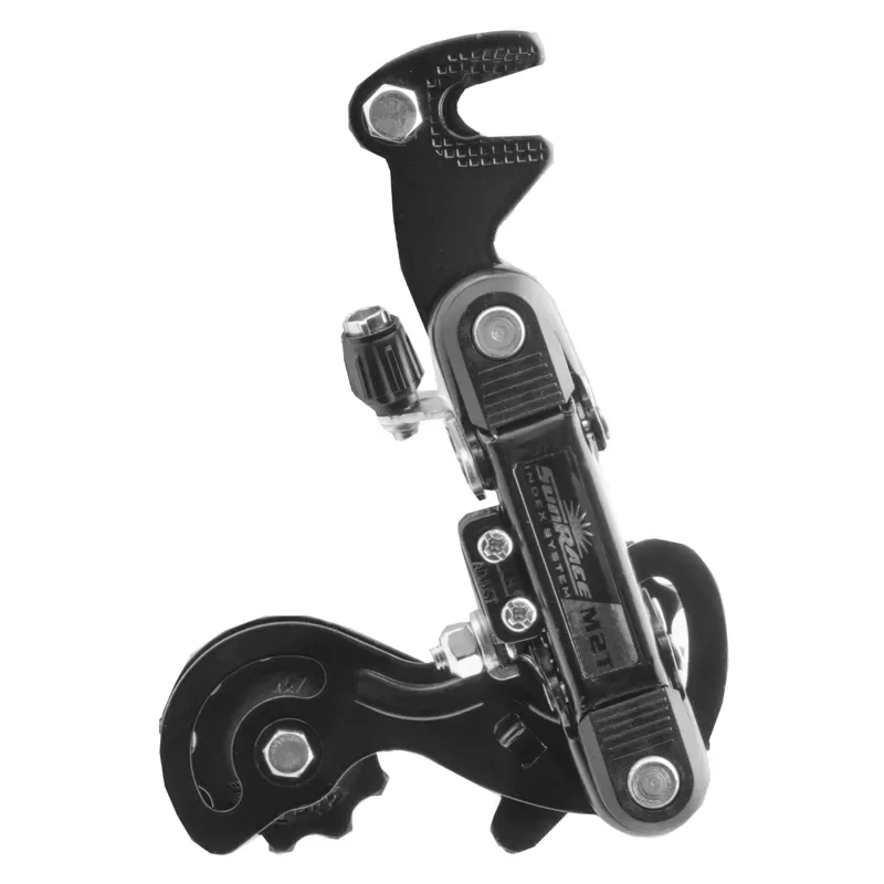 Sunrace RD-M2T SS 6/7s Rear Derailleur w/Bracket in Black