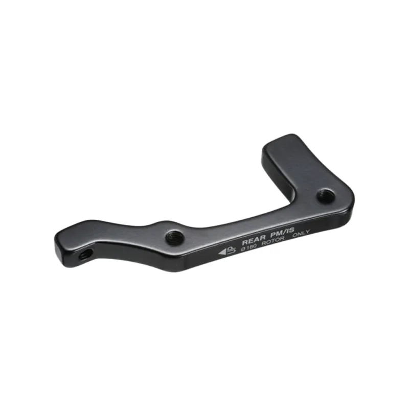Oxford R Post-IS 203mm Rotor Disc Brake Adaptor in Black
