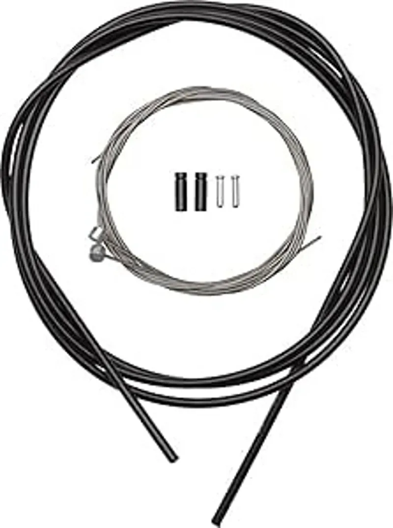 Shimano MTB Stainless Brake Cable And Housing Set in Black