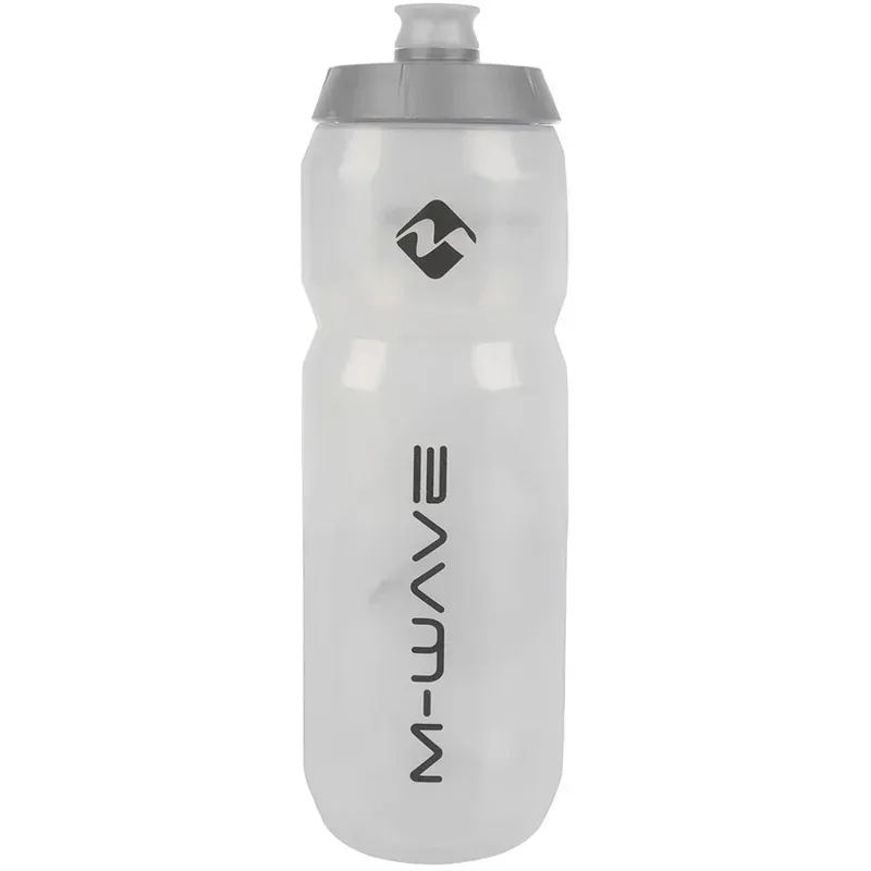 M-Wave Pbo-750 Water Bottle In Black On Clear