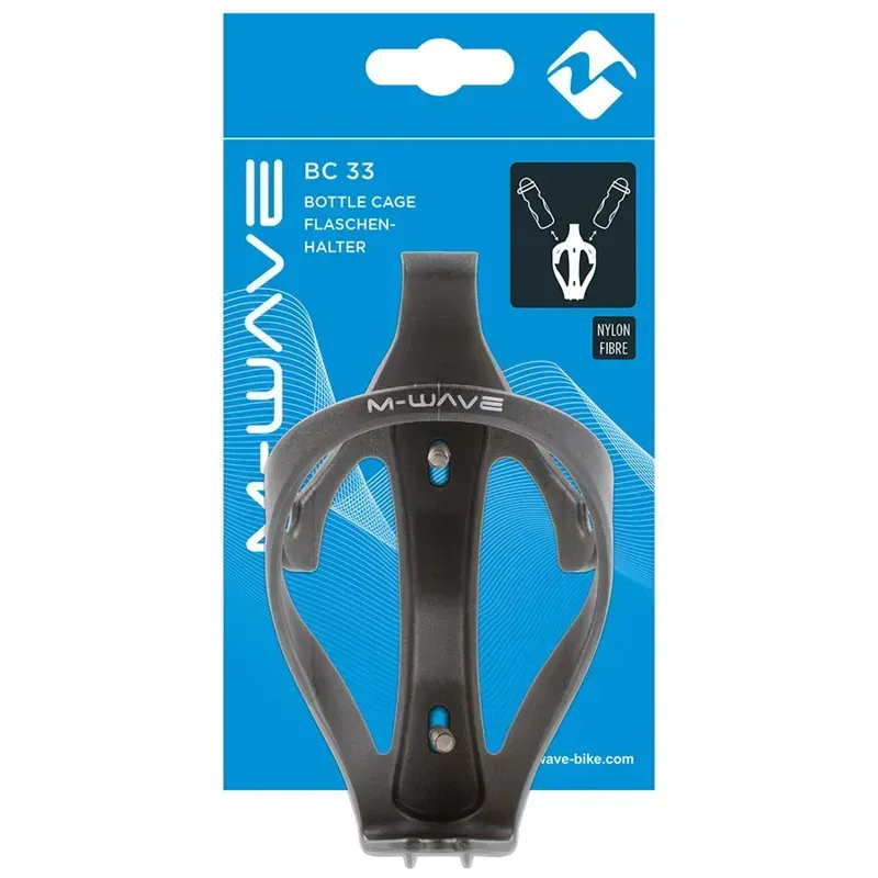 M-Wave Bc 33 Bottle Cage In Black