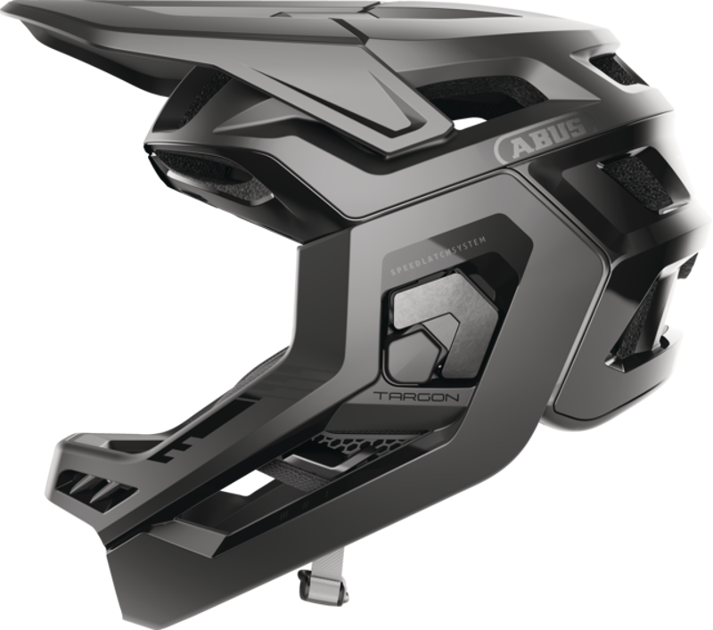ABUS Targon Full-Face MTB Helmet in Velvet Black