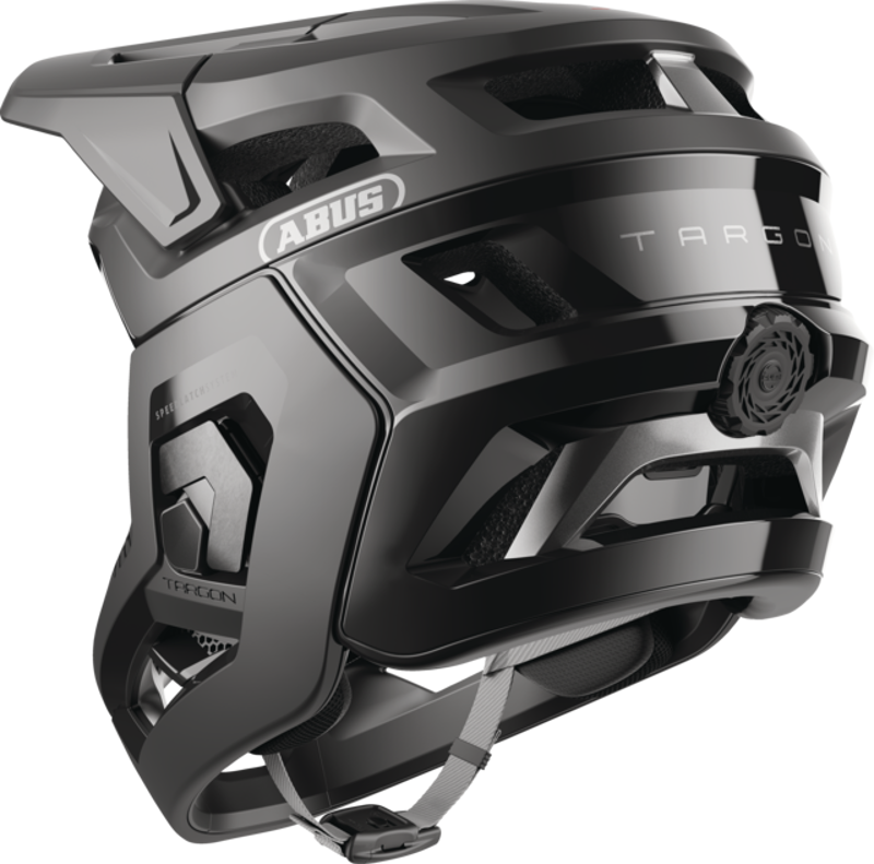 ABUS Targon Full-Face MTB Helmet in Velvet Black-2