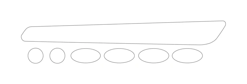 BBB BikeSkin Frame Protectors in Clear