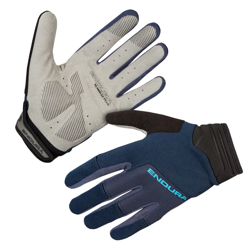 Endura Hummvee Plus II Gloves in Ink Blue