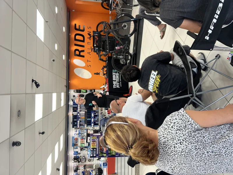 Ride St Albans Hosts First Event In Store