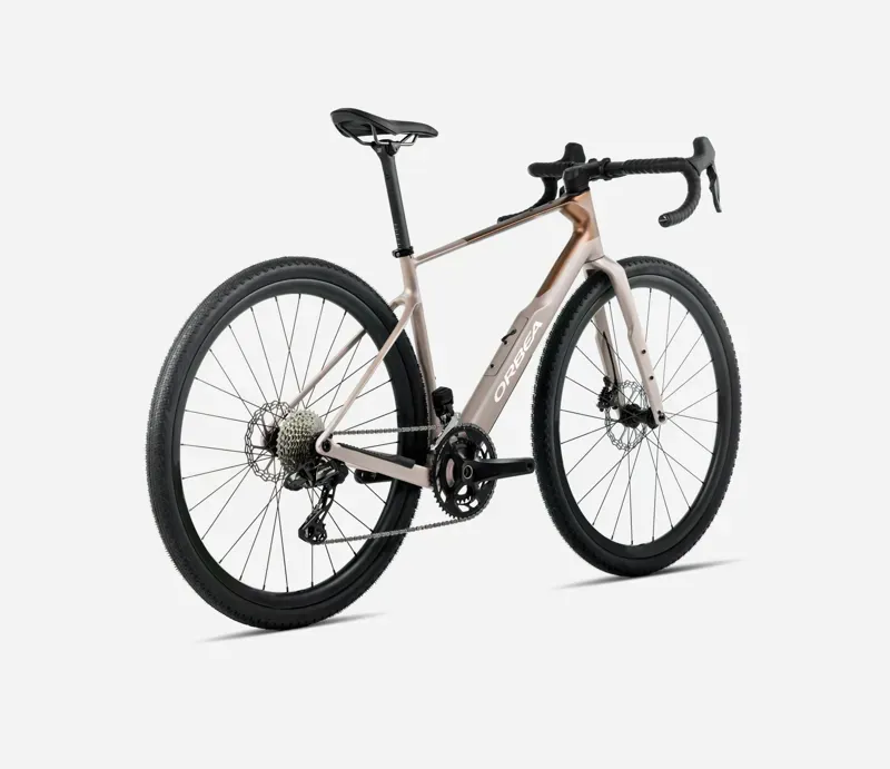 Orbea Terra M30Team Gravel Bike in Nickel/Met Cinnamon Matt-2