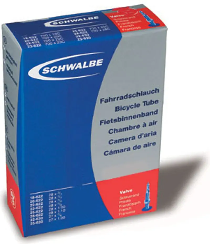 Schwalbe Presta Valve Inner Tube - SV21F 27.5x2.10/3.00 40mm