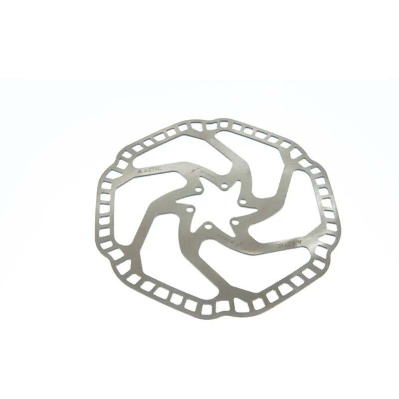 Aztec Fixed Stainless Steel Disc Rotor in Silver