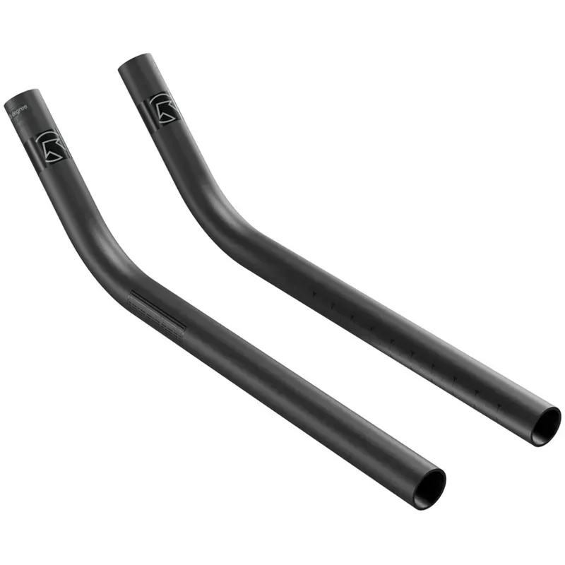Pro Clip-On J-Bend 45 Alloy Handlebar Extensions in Black