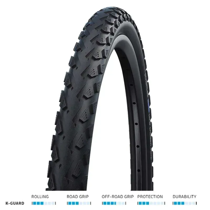 Schwalbe 26 x 2.00 (50-559) Land Cruiser Wired AL Tyre - Blk