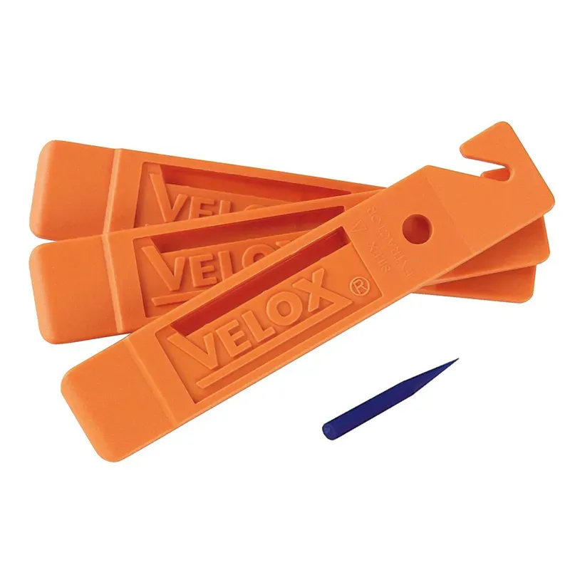Velox Tyre Levers Composite in Orange