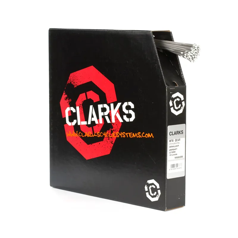 Clarks 100 Pcs Universal S/S Inner Gear Wire Dispenser Box in Black